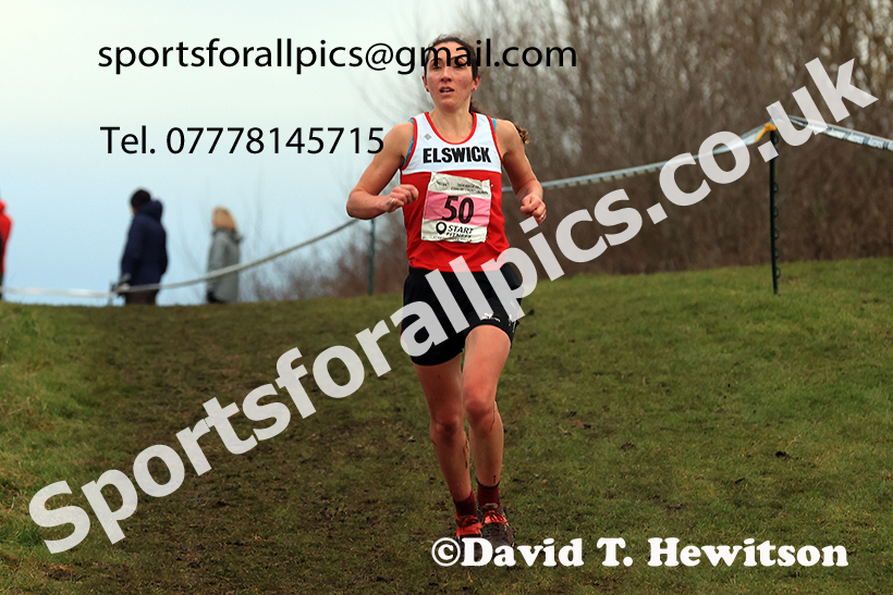 Senior womens 2024 NECAA Cross Country Champs., Temple Park, South Shields. Photo: David T. Hewitson/Sports for All Pics